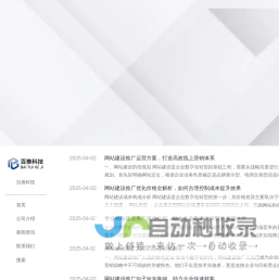 武汉网站建设制作_高端网页设计_定制开发建站公司-百推科技